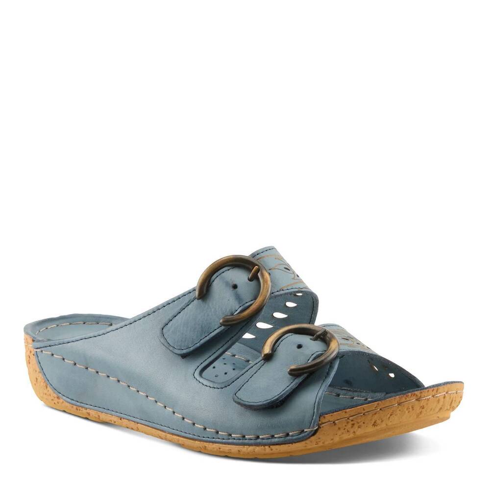 NEW SPRING STEP SHOES women's gelatia sandal in blue